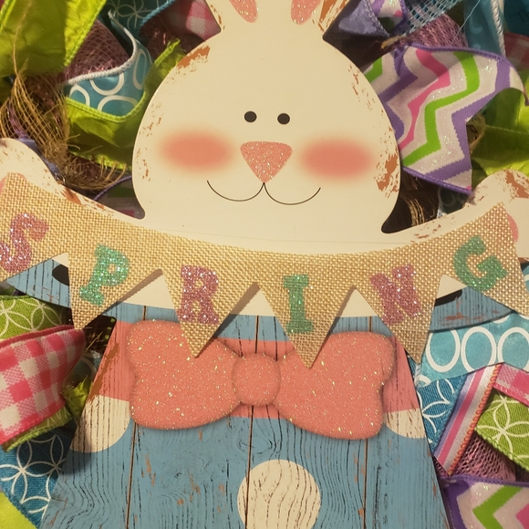 Easter/ Spring wreath - Picture 3 of 4